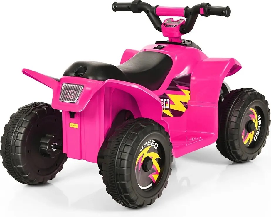 Detský štvorkolka na batérie, ružová