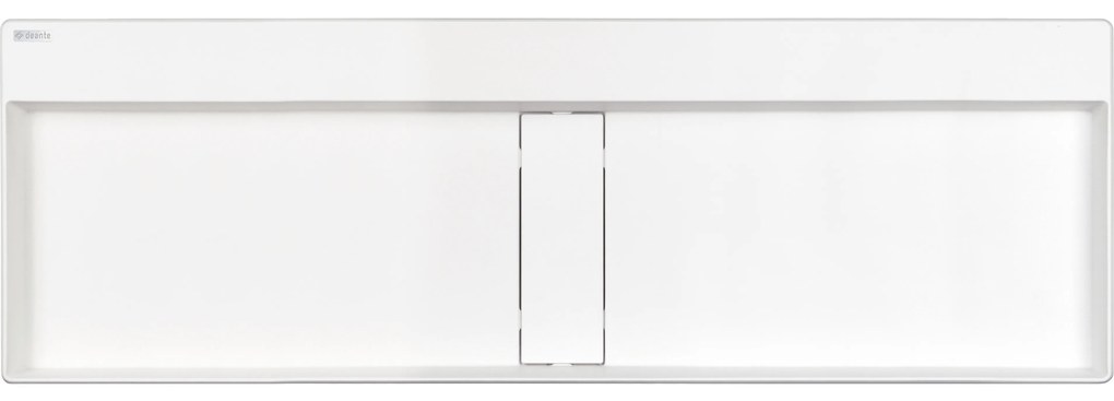 Deante Blur, granitové umývadlo na dosku 1200x400x120 mm, biela, DEA-CQB_AU2S