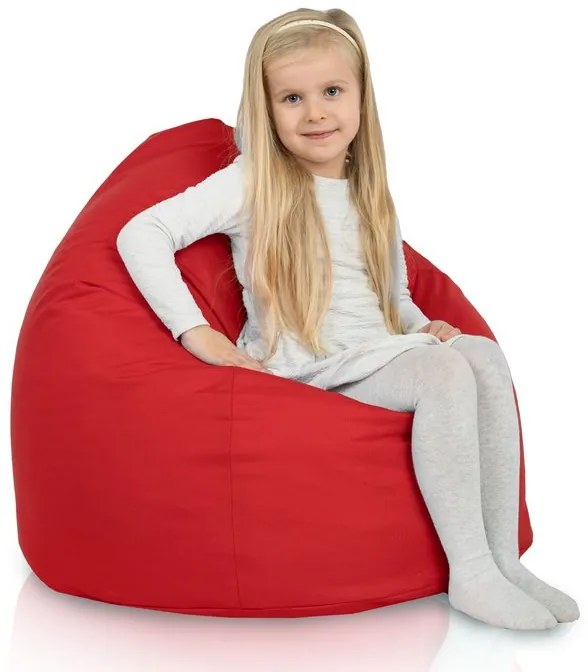 Sedací vak BAG Sako L Nylon Vodeodolný Farba: 11.Červený