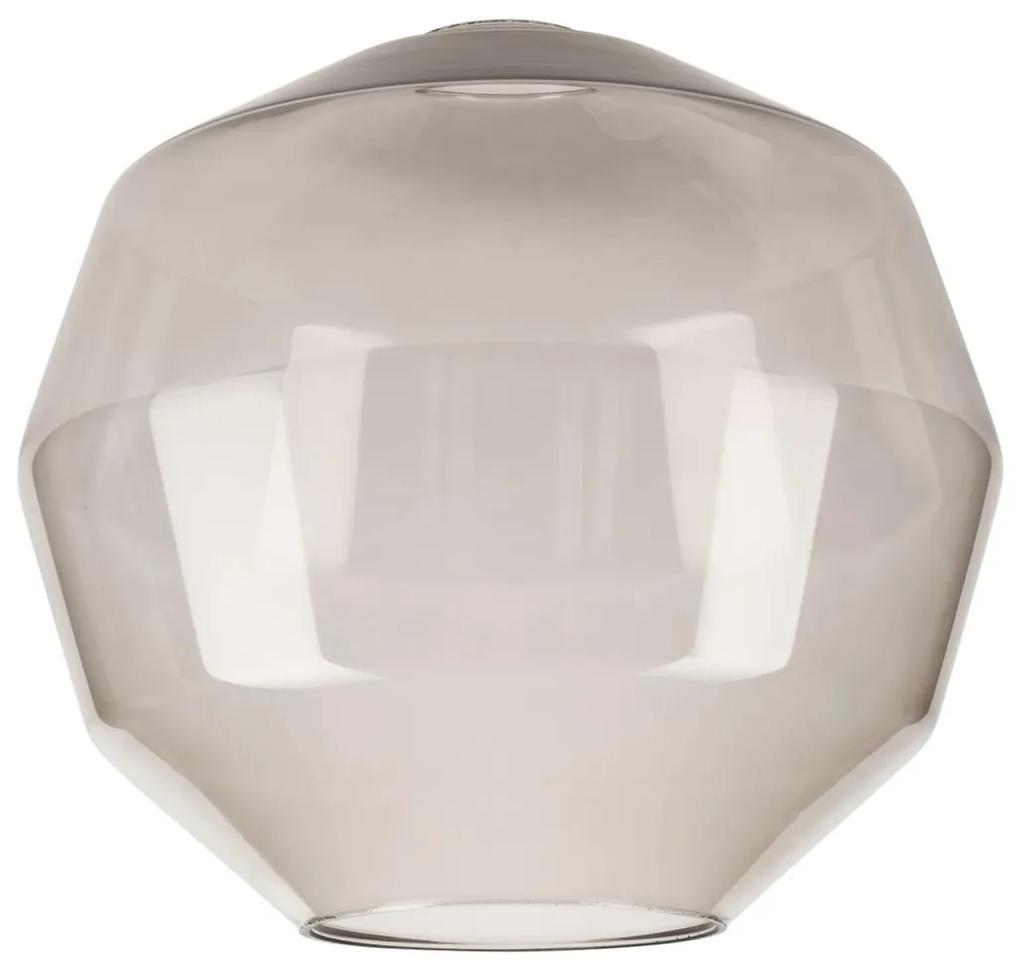 Lamkur Náhradné sklo HONI E27 pr. 25 cm šedá NSLA50737