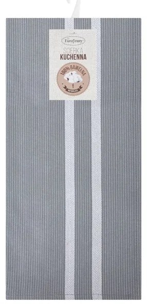 Sada kuchynských utierok OLIVIA 10 strieborná