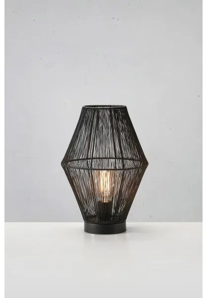 Markslöjd 108666 - Stolná lampa CASA 1xE27/40W/230V čierna