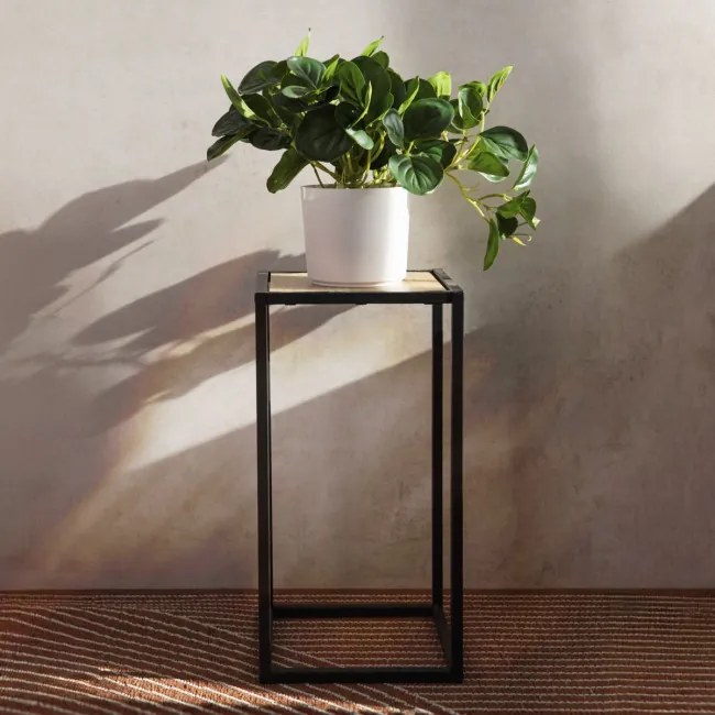 Stojan na kvety ROH čierny 876719