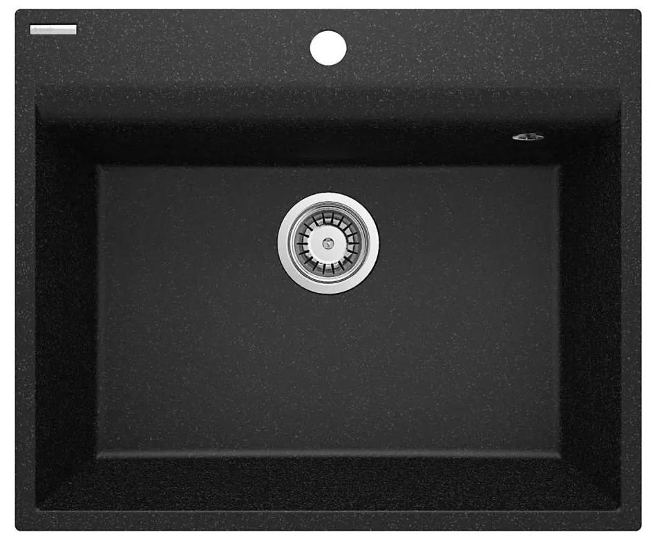 Deante ZRC_210A - Kuchynský drez CORIO 50x60 cm granit/grafit