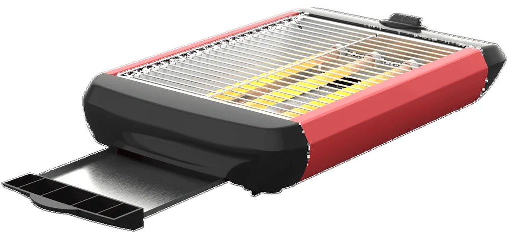 Solac TC5309 plochý hriankovač Stillo Red