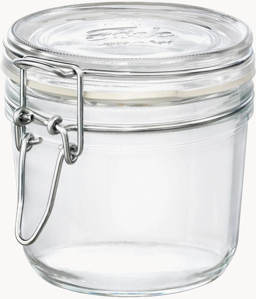 Sklenená úložná dóza Fido, 125 ml