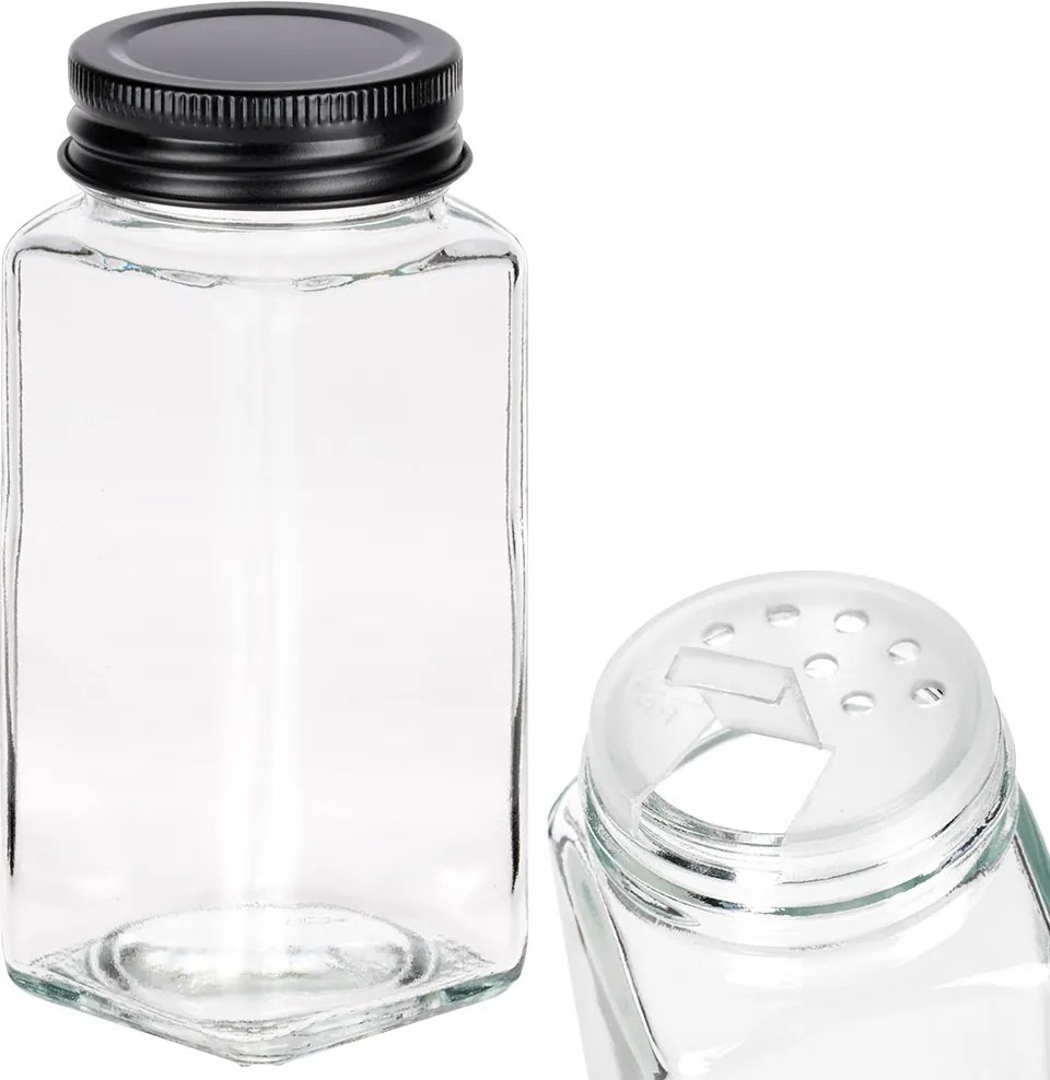 VILDE Hranatá kořenka s černým víčkem BLACKEMBER, 120ml (1ks)