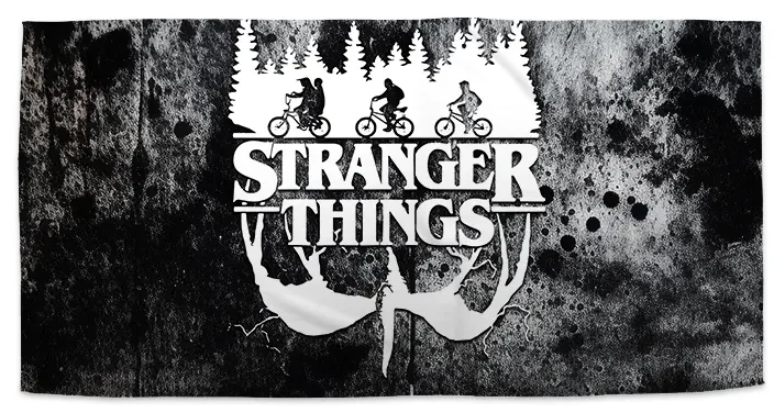 Sablio Uterák Stranger Things White - 30x50 cm