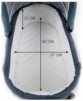 Kombinovaný kočík Raf-pol ASPERO - Denim (3-kombinácia)