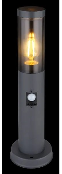 Globo 3158SAS - Vonkajšia lampa so senzorom BOSTON 1xE27/15W/230V 45 cm IP44