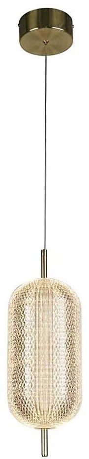 Searchlight 28803SB - LED luster na lanku CAPSULE LED/19W/230V