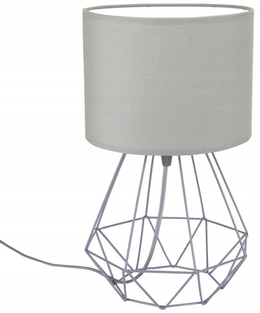 Stolná lampa Indigo, 1x textilné tienidlo (výber zo 7 farieb), (výber z 3 farieb konštrukcie)