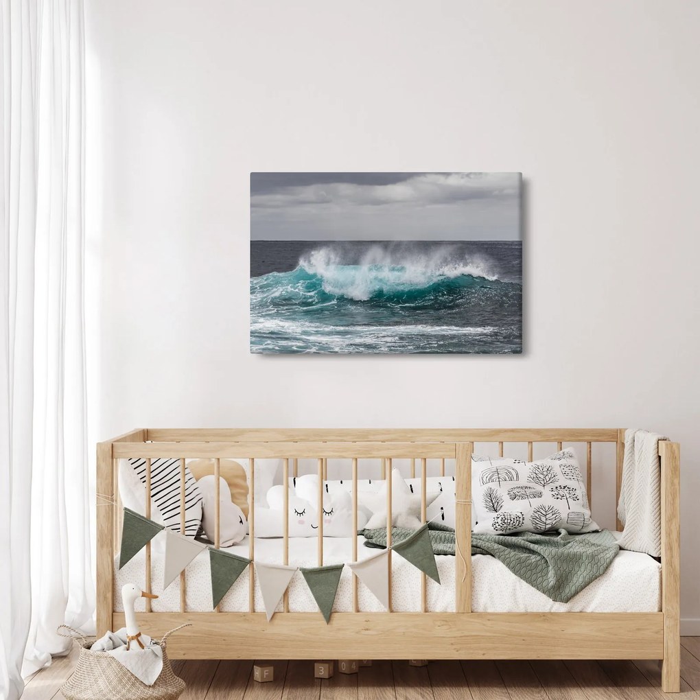 Obraz - Vlny v oceáne (90x60 cm)