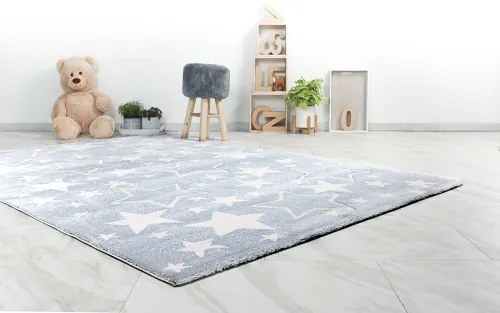 Koberce Breno Kusový koberec AMIGO 329/blue, modrá, viacfarebná,80 x 150 cm