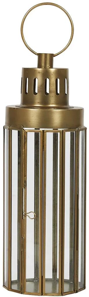Kovový lampáš NAPIER Brass, 46 cm, (S)