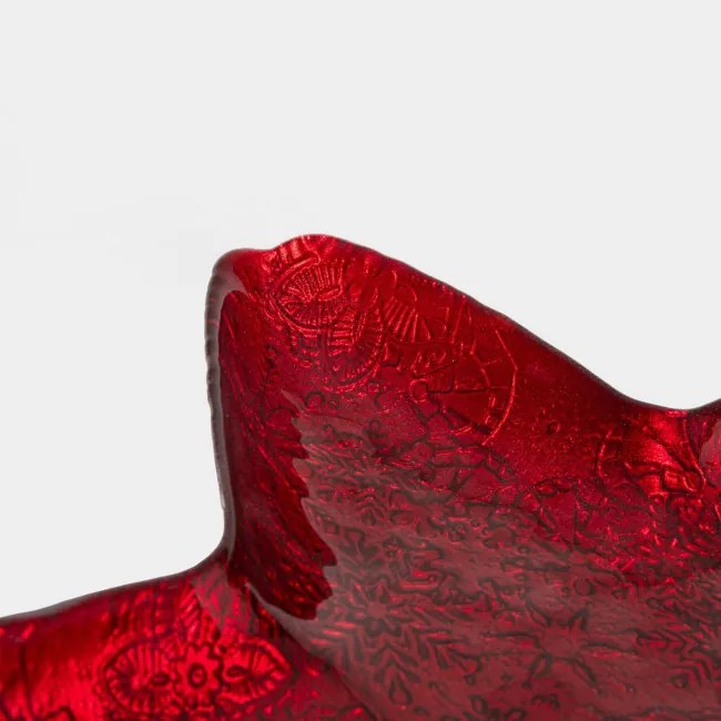 Dekoračný tanier BLITS červený 722011