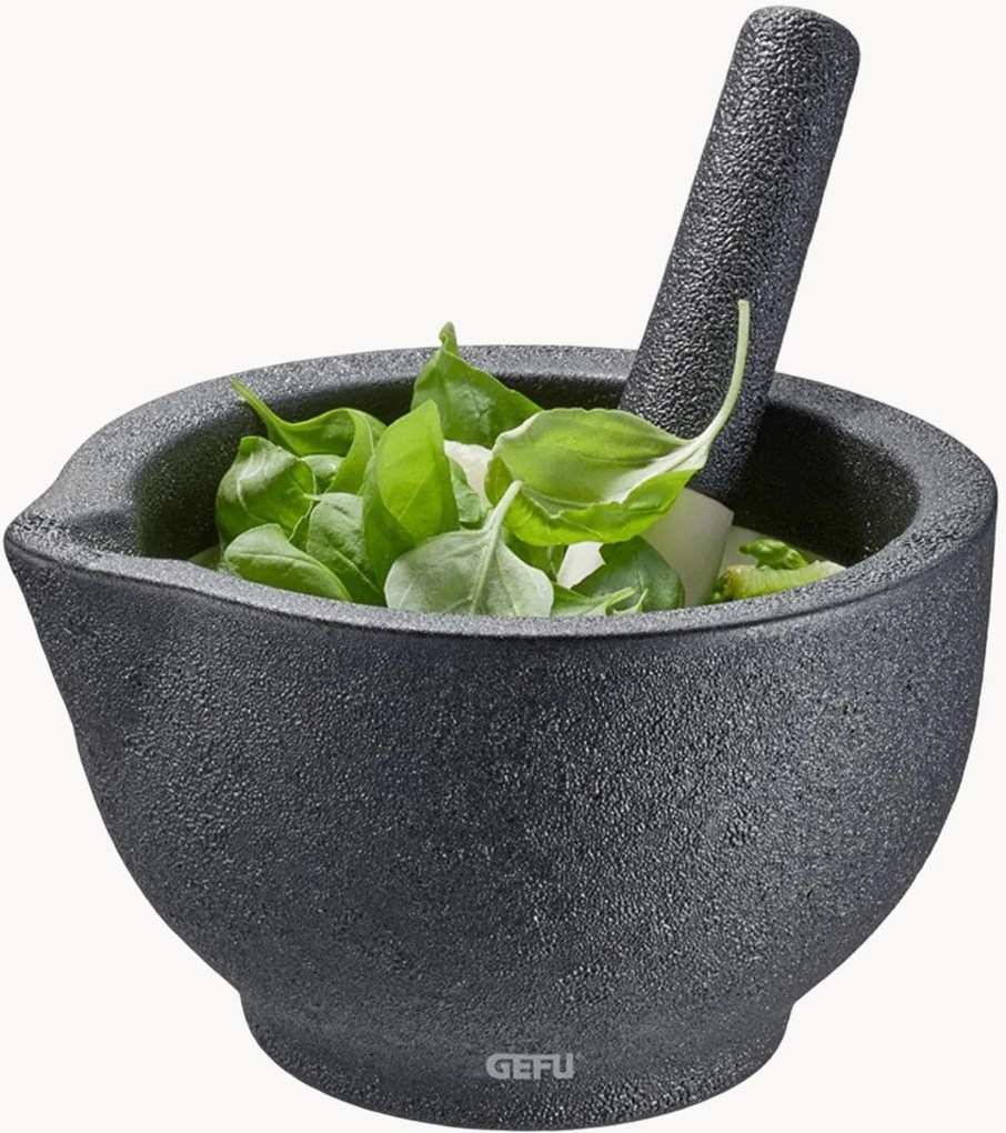 Porcelánový mažiar's tĺčikom Grino, 2 ks