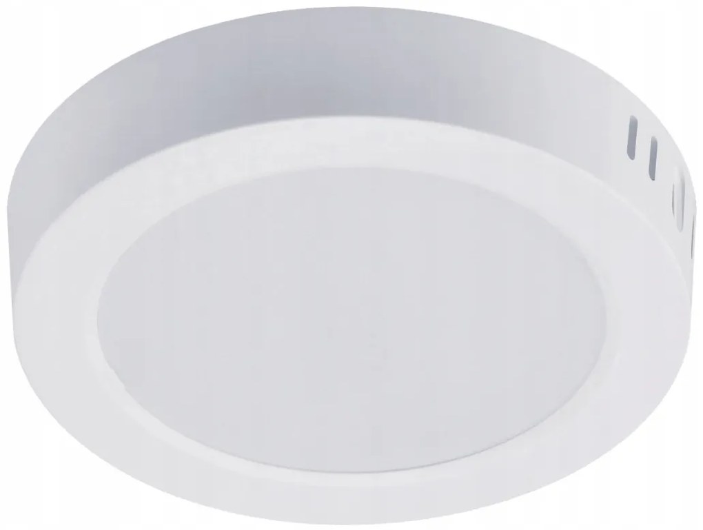 BERGE Prisadený okrúhly LED panel 12W - 1320lm - neutrálna farba