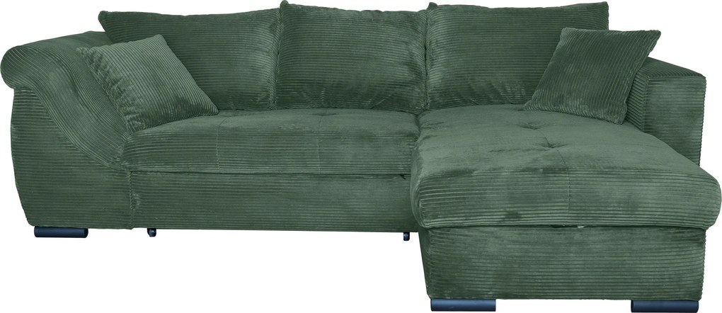 XXXLutz ROHOVÁ SEDAČKA, textil, tmavozelená Carryhome - Sedačky - 00000F000601