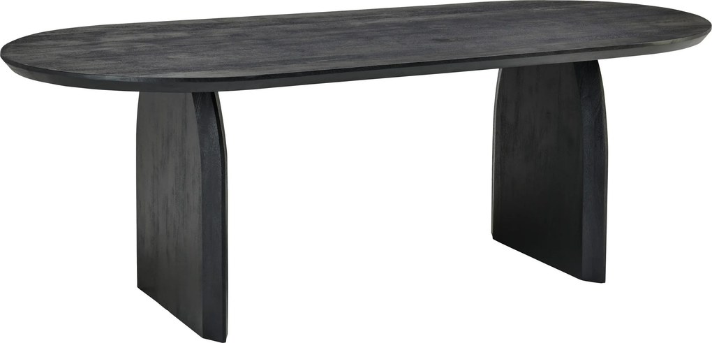 XXXLutz JEDÁLENSKÝ STÔL, mangové drevo, čierna, 220/100/76 cm MID.YOU - Online Only jedálne - 000729000801