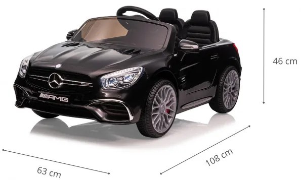 Elektrické autíčko Mercedes-Benz SL65 AMG čierne