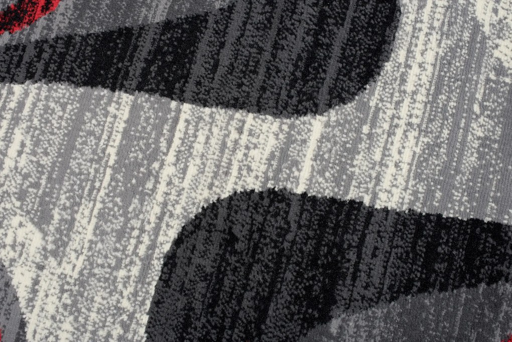 TA Koberec F844B SIVÁ LACNÁ PP CRM Rozmer: 100x250 cm