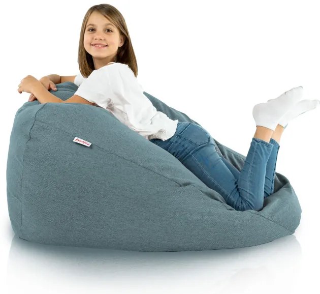 Sedací vak SAKO melanž tyrkysový