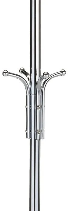 Autronic BONTEC Vešiak, kov, čierna, 80001-06B BK Farba: Strieborná