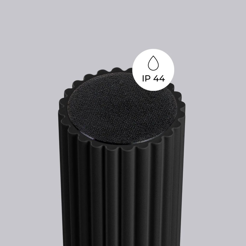 Stropné svietidlo Halo, 1x biele sklenené tienidlo, b