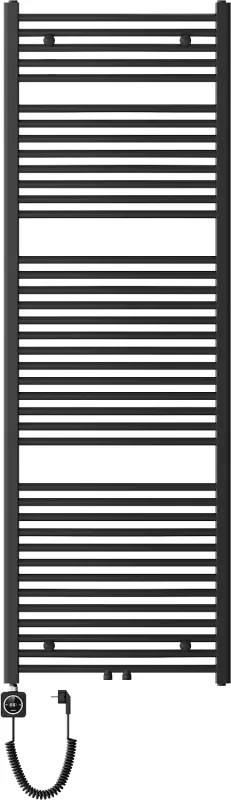 Mexen Ares, elektrické vykurovacie teleso 1800 x 600 mm, 1200 W, čierna, W102-1800-600-6120-70
