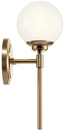 Kichler KL-BENNO1-CPZ - LED Kúpeľňové svietidlo BENNO 1xG9/3W/230V IP44 mosadz