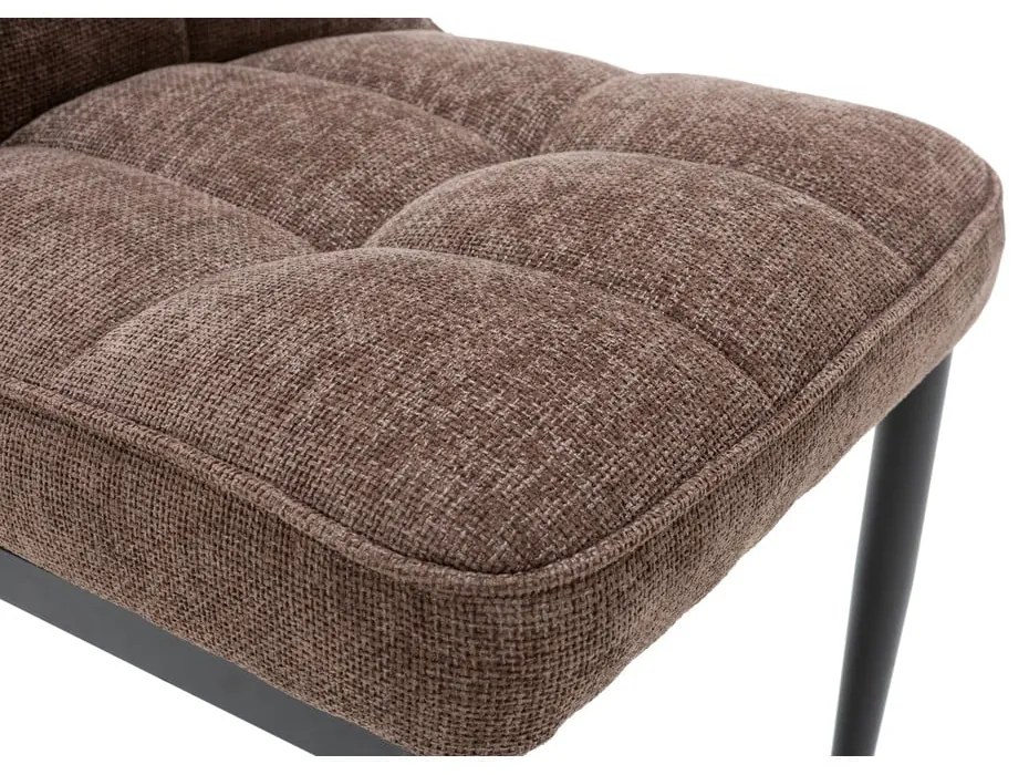 Hnedé jedálenské stoličky v súprave 2 ks Damon – Marckeric