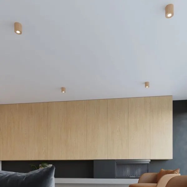 Sollux SL.0490 - Nástenné svietidlo ORBIS 1xG9/40W/230V drevo