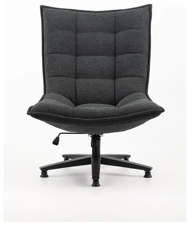 Tmavosivé kreslo Cave – Marckeric