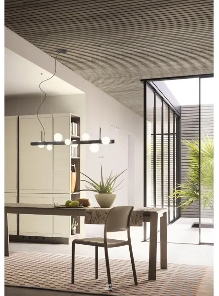 Redo 01-2374 - Luster na lanku GOJI 6xG9/28W/230V zlatá