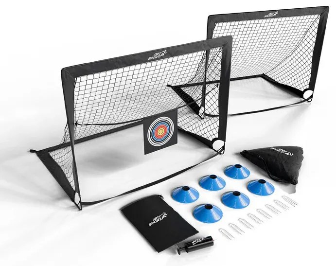 InternetovaZahrada Sada 2 ks skladacích futbalových bránok