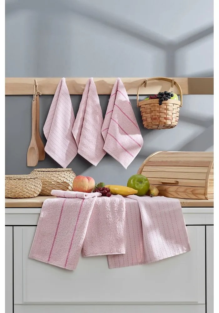 Bavlnené utierky v súprave 6 ks 30x50 cm Sofya – Foutastic