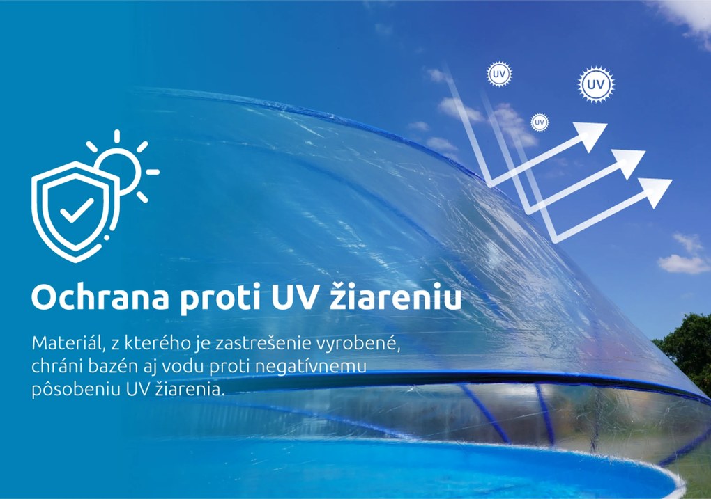 Marimex | Zastrešenie Marimex Pool House Cabrio - 5 m | 10970570