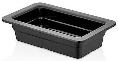 KULSAN MELAMÍNOVÁ GASTRO MISA 26,5X16,2X6,5CM ČIERNA
