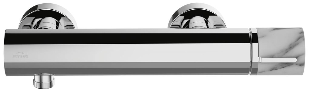 Invena Stone Plus, termostatická sprchová batéria, chrómová, INV-BN-P3-001-V