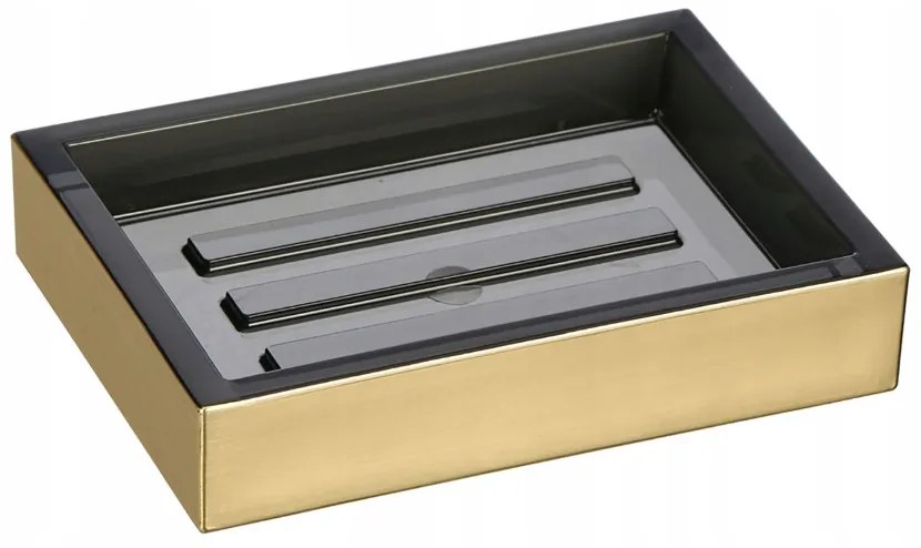 Erga Eldorado, miska na mydlo na postavenie, zlatá, ERG-SEP-10MYDELDRAGOL