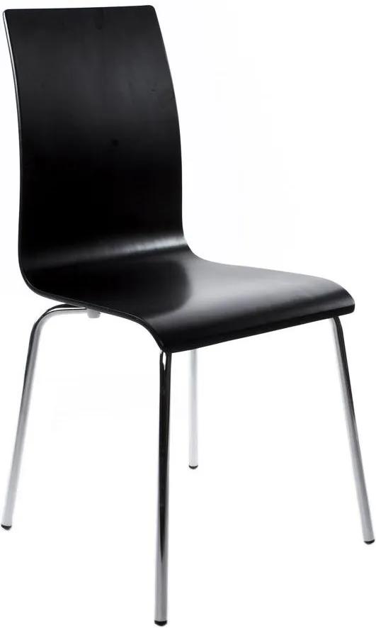 Moderná stolička Vogel čierna | BIANO