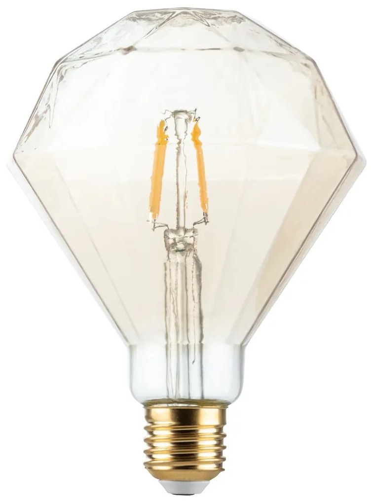 LIVARNOLUX® Filamentová LED retro žiarovka, diamant (100284555)