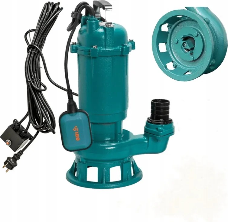 Ponorné kalové čerpadlo Ctr 1500 s drtičom