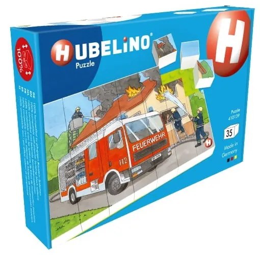 Detské puzzle Hubelino Hasičská jednotka
