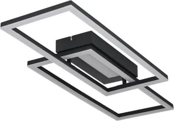 Searchlight 55624BK - LED stmievateľné stropné svietidlo OVALOID LED/40W/230V 3000K 30x75 cm