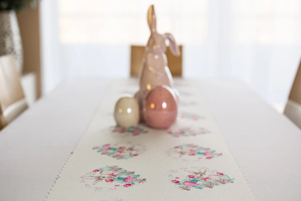 Dekorstudio Veľkonočný behúň s potlačou - Vzor WN16 Rozmer behúňa (šírka x dĺžka): 40x180cm
