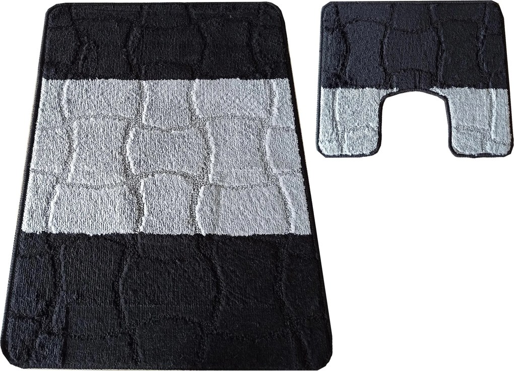 DY Kúpeľňová sada Montana s výrezom Sariyer XL Black