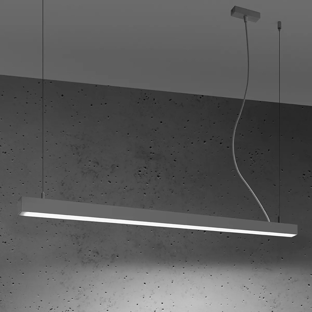Závesné LED svietidlo Pinne 117, 1x LED 31w, 3000k, s