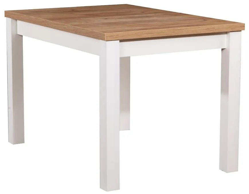 Stôl ST30 120X80 dub wotan/biely